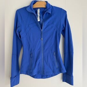 blue lululemon luon define jacket